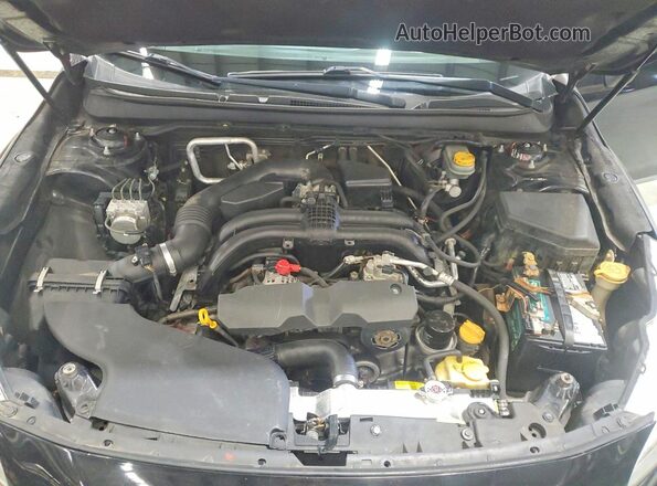 4S3BNAC66H3034728 2017 SUBARU LEGACY Черный Вид подкапотного пространства