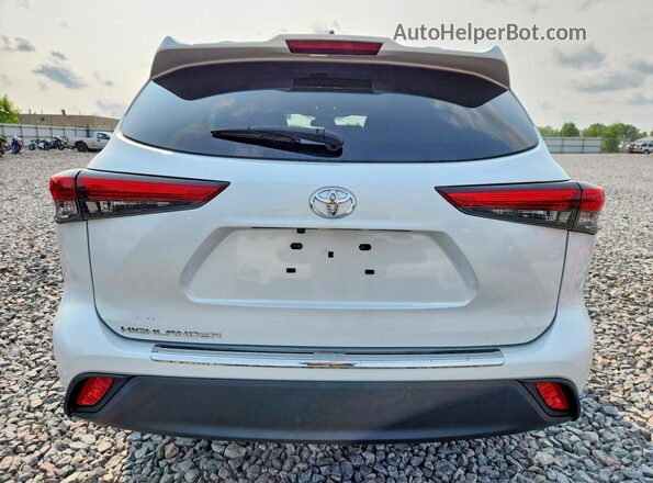 5TDKDRAH9PS019577 2023 TOYOTA HIGHLANDER White Front interior view