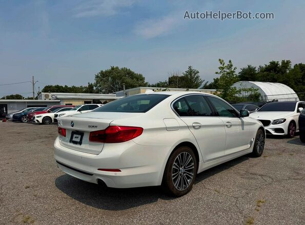 WBAJR7C07LCD10180 2020 BMW 5 SERIES White Widok z przodu