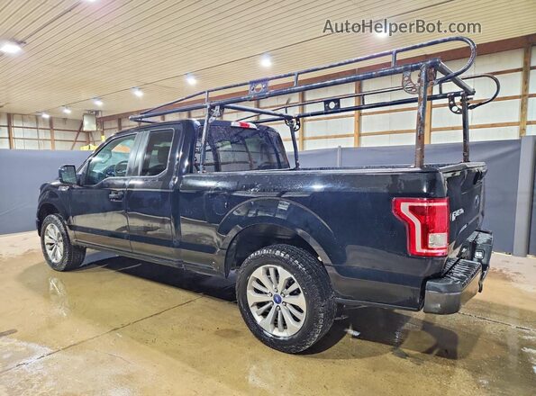 1FTEX1EP4HFA22976 2017 FORD F150 Черный Задняя правая четверть