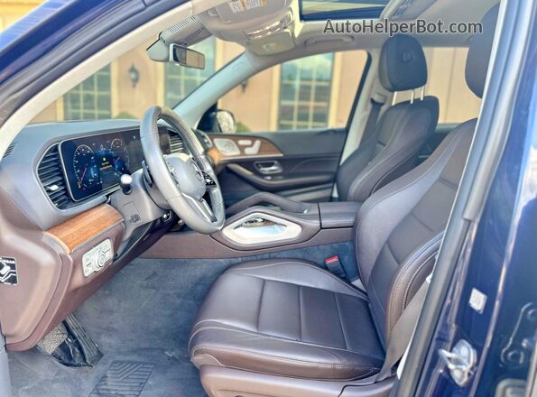 4JGFB4KB7LA012327 2020 MERCEDES-BENZ GLE-CLASS Blue Vista interior trasera