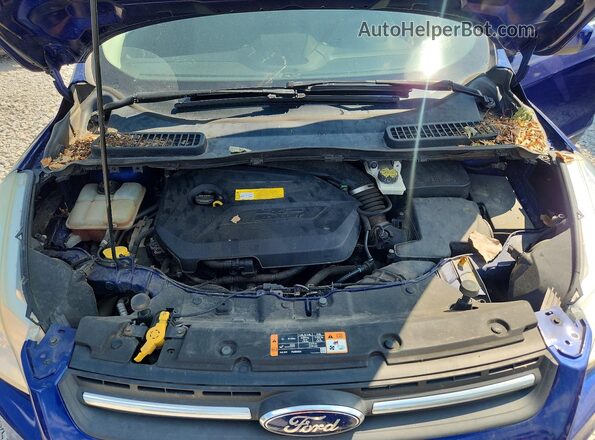 1FMCU9GX8GUC29999 2016 FORD ESCAPE Синий Вид подкапотного пространства