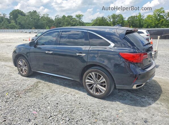 5FRYD3H5XHB010166 2017 ACURA MDX Black უკანა მარჯვენა