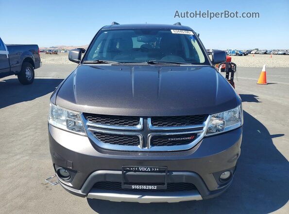 3C4PDDBG3GT142716 2016 DODGE JOURNEY Gray უკანა ხედი