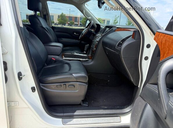 JN8AZ2NF2K9682725 2019 INFINITI QX80 Белый Вид сзади