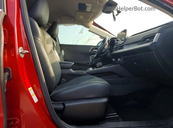 JA4J4UA88NZ079709 2022 MITSUBISHI OUTLANDER Red წინა პანელის ხედი