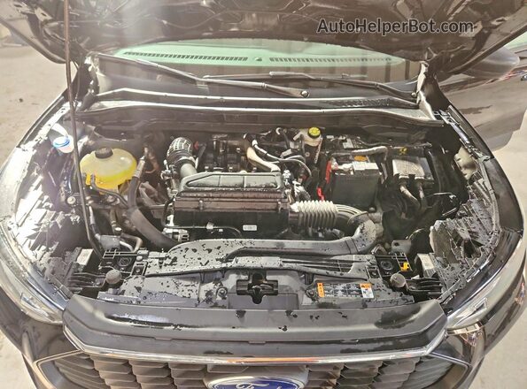 1FMCU0GN0SUA73864 2025 FORD ESCAPE Black Widok naklejki z numerem VIN