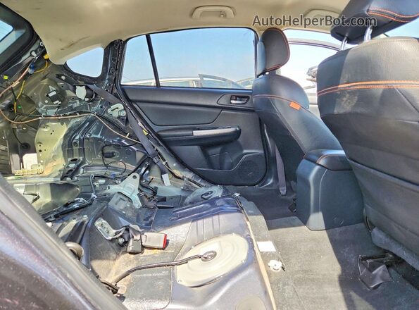 JF2GPAKC5GH319446 2016 SUBARU CROSSTREK Charcoal Vista del compartimento del motor