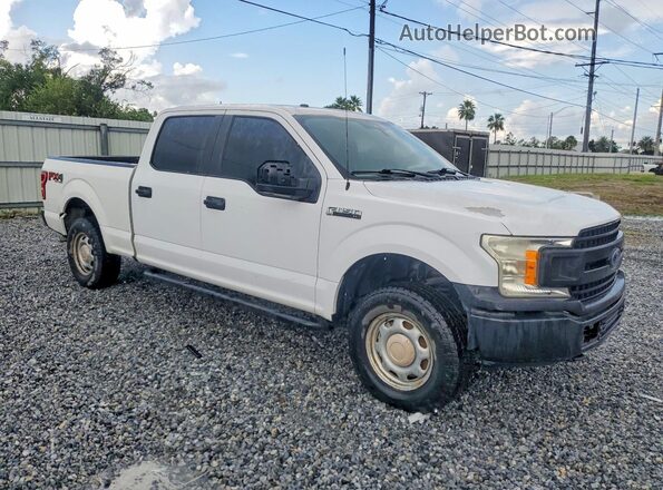 1FTFW1E55KKD58205 2019 FORD F150 White Դիմացի տեսք