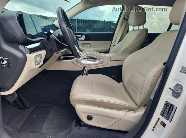 4JGFF5KEXLA115326 2020 MERCEDES-BENZ GLS White Առջևի վահանակի տեսք