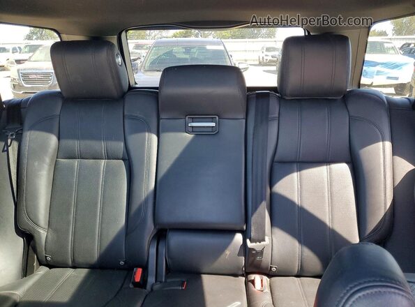 SALGS2EF0GA301396 2016 LAND ROVER RANGE Black Widok wnętrza z tyłu