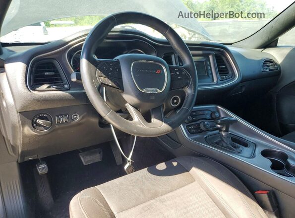 2C3CDZAG8HH522307 2017 DODGE CHALLENGER Black Widok zestawu wskaźników