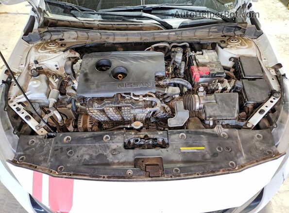 1N4BL4CV8KC153800 2019 NISSAN ALTIMA Белый Вид подкапотного пространства
