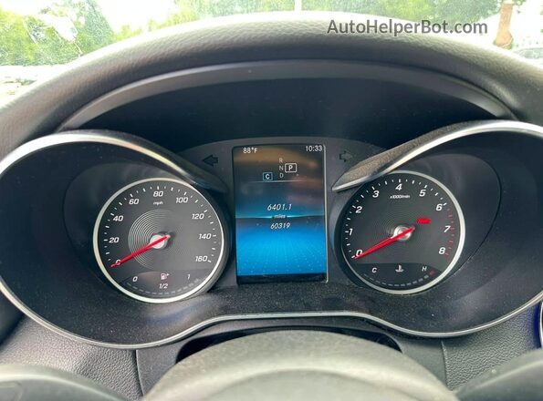 55SWF8EB6LU323927 2020 MERCEDES-BENZ C Silver Вид задніх сидінь