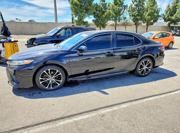 JTNB11HK5J3069859 2018 TOYOTA CAMRY Black Հետևի ձախ