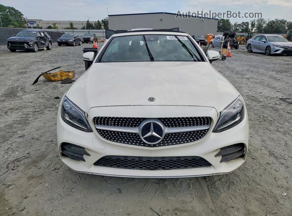W1KWK8DB8LF998176 2020 MERCEDES-BENZ C-CLASS White უკანა ხედი