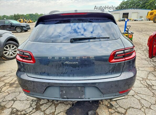 WP1AA2A5XHLB81365 2017 PORSCHE MACAN Gray Вид салону спереду