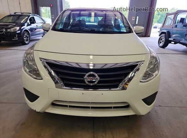 3N1CN7AP7HL851121 2017 NISSAN VERSA White უკანა ხედი