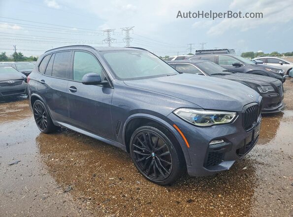 5UXJU4C05L9C54722 2020 BMW X5 Gray Դիմացի տեսք