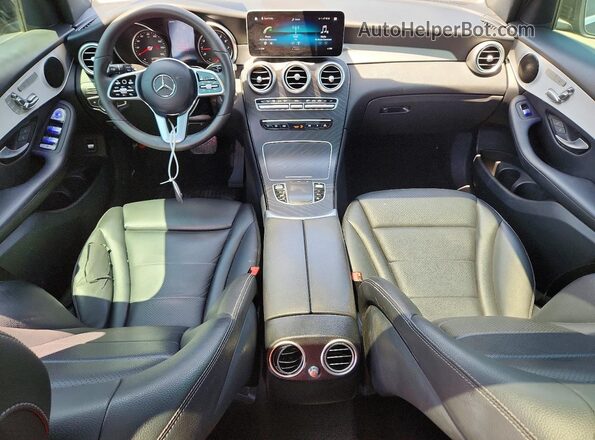 W1N0G8DBXMG006741 2021 MERCEDES-BENZ GLC-CLASS Black Instrument cluster view