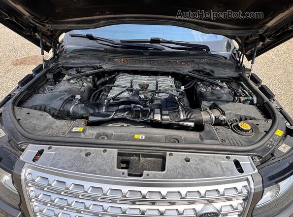 SALGS2EF5GA296356 2016 LAND ROVER RANGE ROVER Серый Вид панели приборов