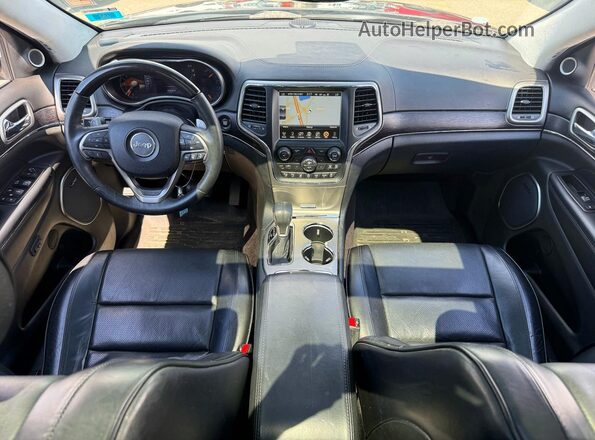 1C4RJFJG3HC755723 2017 JEEP GRAND Black Widok zestawu wskaźników