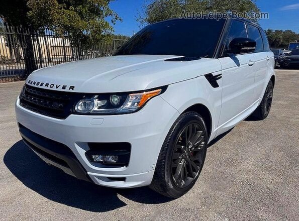 SALWV2FV4HA678579 2017 LAND ROVER RANGE ROVER White Tył lewy