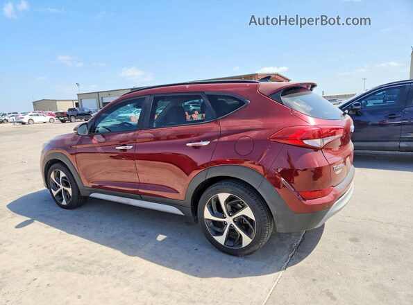 KM8J33A23JU790607 2018 HYUNDAI TUCSON Red Rear right