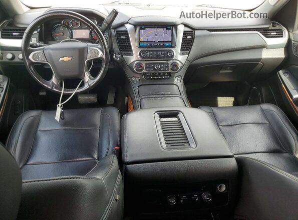 1GNSKJKC9HR149313 2017 CHEVROLET SUBURBAN Серый Вид щитка приборов