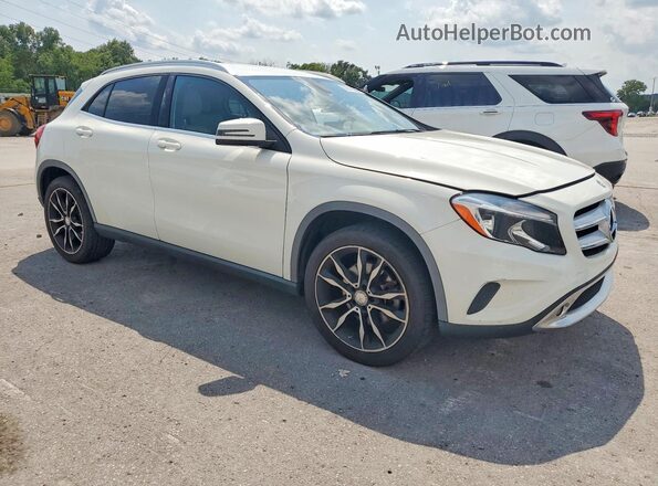 WDCTG4EB2HJ303582 2017 MERCEDES-BENZ GLA White Vista frontal