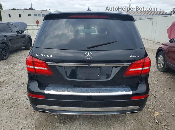 4JGDF6EE3HA927714 2017 MERCEDES-BENZ GLS-CLASS Black Widok wnętrza z przodu