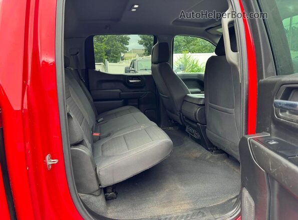 1GCPYDEKXKZ255942 2019 CHEVROLET SILVERADO Красный Вид панели приборов