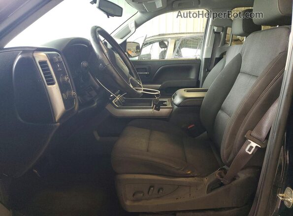 3GCUKREC3HG135371 2017 CHEVROLET SILVERADO Black Вид панелі приладів