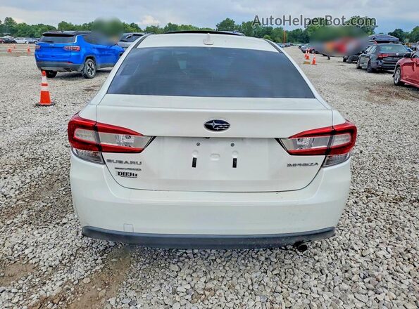 4S3GKAD67L3605441 2020 SUBARU IMPREZA White Вид салону спереду