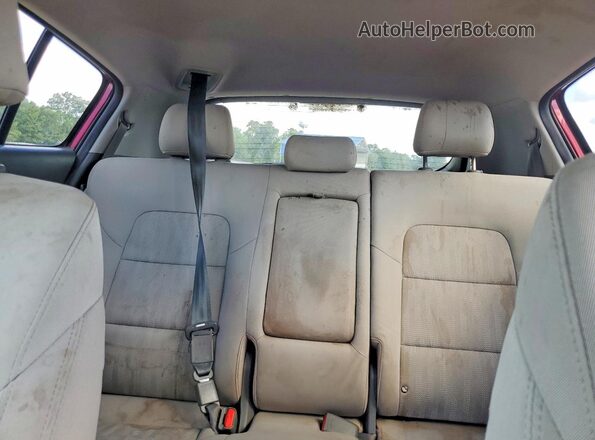 KNDPM3AC3H7296535 2017 KIA SPORTAGE Red უკანა სალონის ხედი