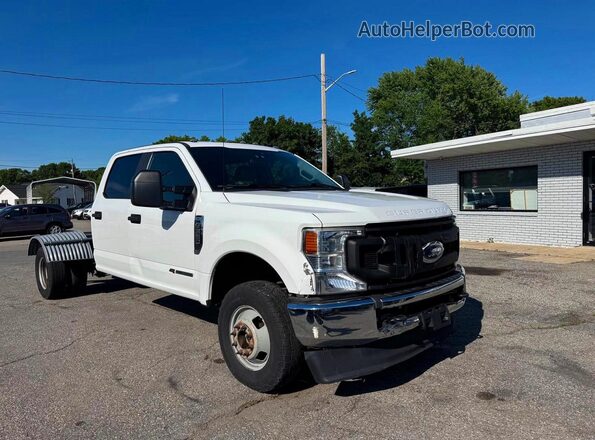 1FD8W3HTXMEC75168 2021 FORD F350 White Задня ліва чверть