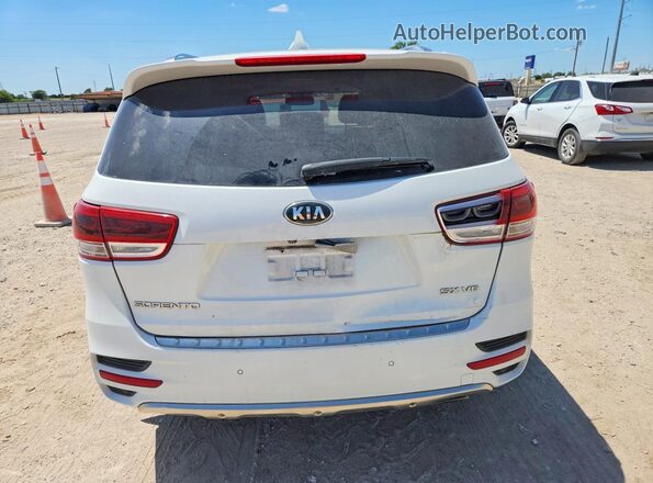 5XYPK4A58GG049476 2016 KIA SORENTO White Սալոնի դիմացի տեսք