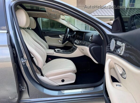 WDDZH6GB9HA239374 2017 MERCEDES-BENZ E Gray Rear view