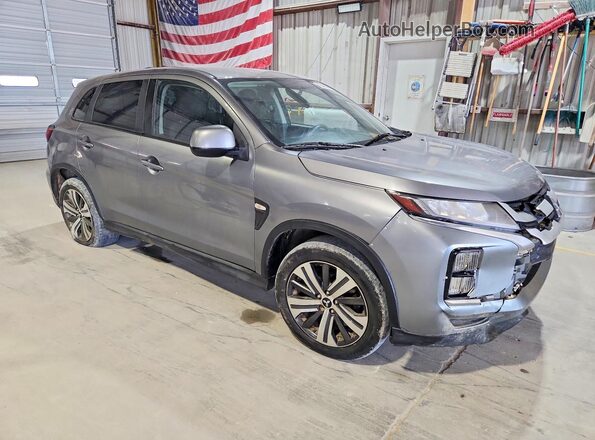 JA4AR3AU1LU027728 2020 MITSUBISHI OUTLANDER Gray წინა ხედი