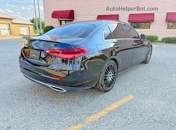 W1KAF4GB0NR037334 2022 MERCEDES-BENZ C Black Front view