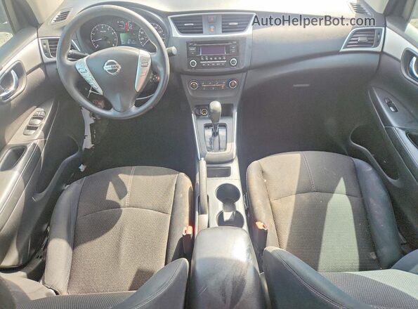 3N1AB7AP5HY247702 2017 NISSAN SENTRA White Widok zestawu wskaźników