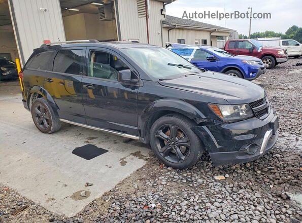 3C4PDCGG5JT335539 2018 DODGE JOURNEY Black Front view