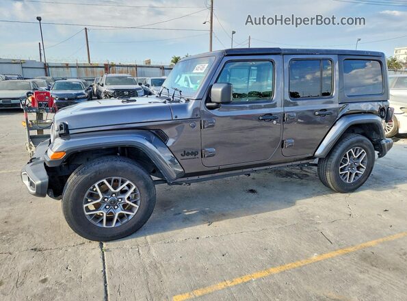 1C4PJXEN3SW574018 2025 JEEP WRANGLER Gray Задня ліва чверть