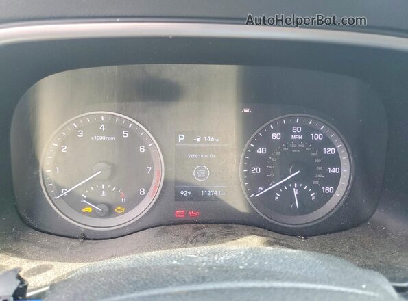 KM8J33AL9KU857544 2019 HYUNDAI TUCSON Черный Вид задних сидений