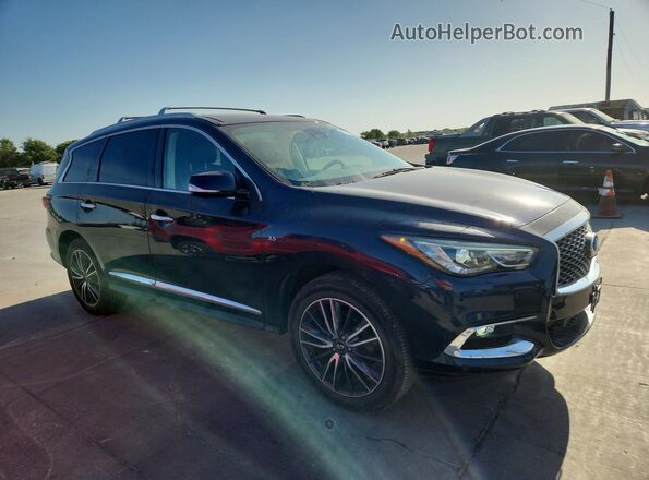 5N1DL0MM8HC504923 2017 INFINITI QX60 Blue Դիմացի տեսք