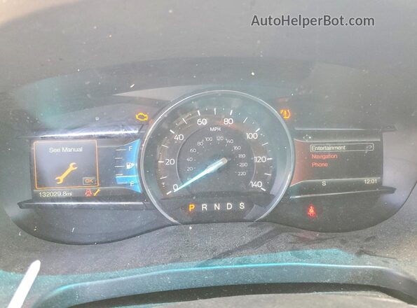 1FM5K8F89GGA76843 2016 FORD EXPLORER Silver უკანა სავარძლების ხედი