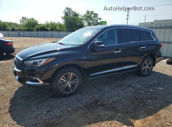 5N1DL0MM3HC518311 2017 INFINITI QX60 Черный Задняя левая четверть
