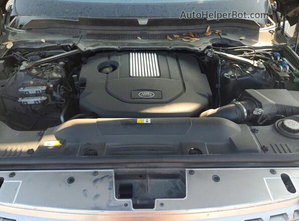 SALGS2KF1GA268946 2016 LAND ROVER RANGE ROVER Black Շարժիչի բաժամունքի տեսք