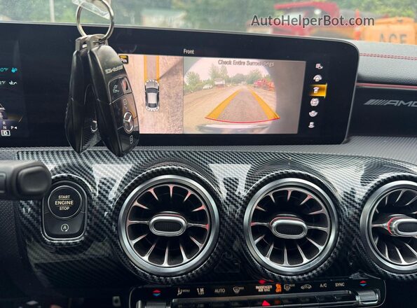 W1K5J5BB3LN128065 2020 MERCEDES-BENZ CLA-CLASS Black Вид підкапотного простору