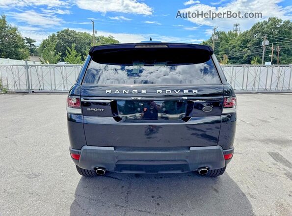 SALWG2FV2HA148296 2017 LAND ROVER RANGE ROVER Black Front interior view